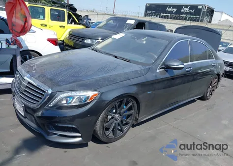 2016 Mercedes-Benz S 550 Plug-In Hybrid из США, поврежденный, VIN WDDUG6DB0GA263871